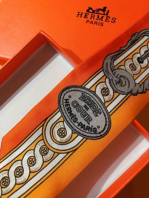 Hermes silk ribbon 5X86cm E33 (28)