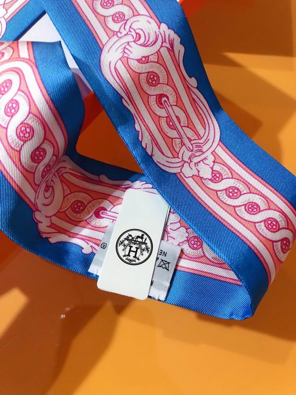 Hermes silk ribbon 5X86cm E33 (3)