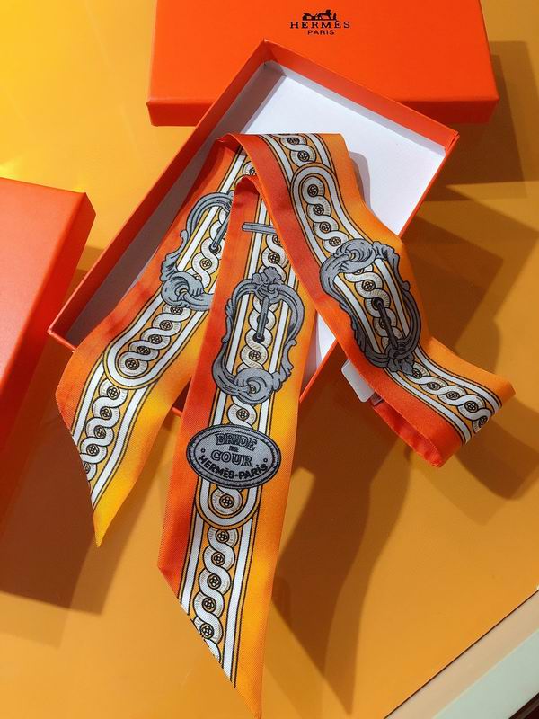 Hermes silk ribbon 5X86cm E33 (31)