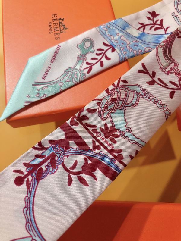 Hermes silk ribbon 5X86cm E34 (32)