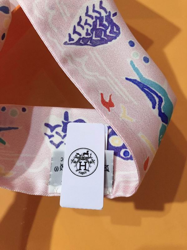 Hermes silk ribbon 5X86cm E35 (22)