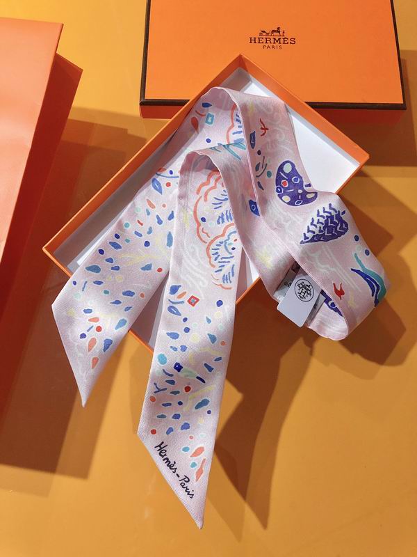 Hermes silk ribbon 5X86cm E35 (23)