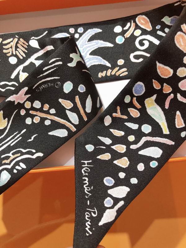 Hermes silk ribbon 5X86cm E35 (3)