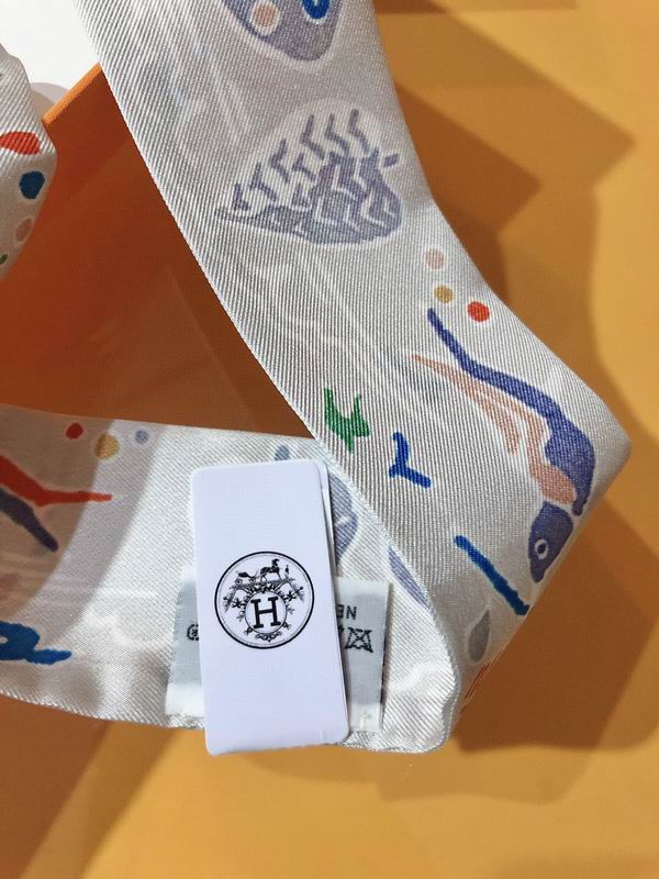 Hermes silk ribbon 5X86cm E35 (31)