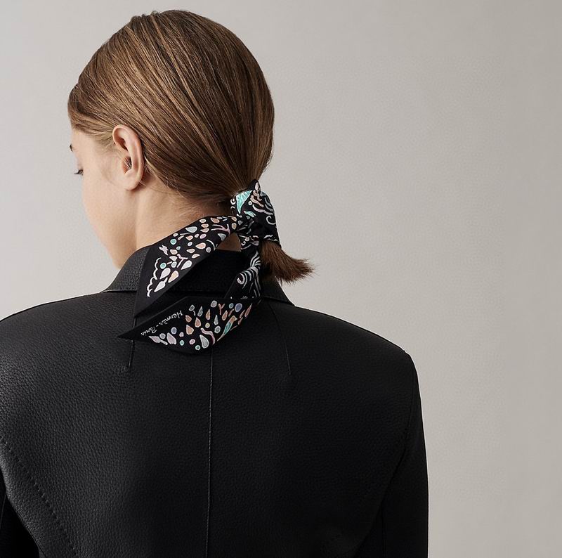 Hermes silk ribbon 5X86cm E35 (7)