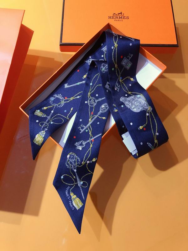 Hermes silk ribbon 5X86cm E36 (14)