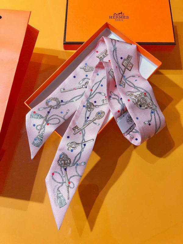 Hermes silk ribbon 5X86cm E36 (32)