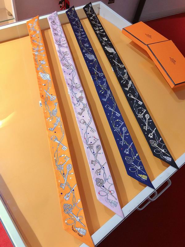 Hermes silk ribbon 5X86cm E36 (36)
