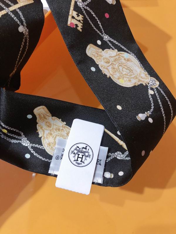 Hermes silk ribbon 5X86cm E36 (4)