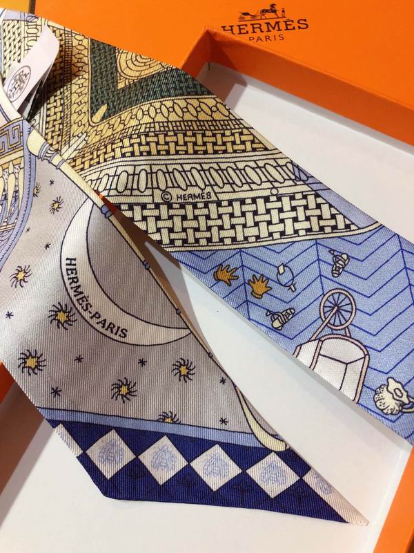 Hermes silk ribbon 5X86cm E38 (19)