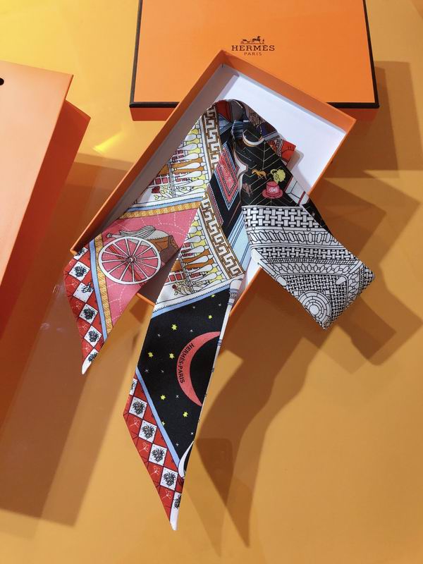 Hermes silk ribbon 5X86cm E38 (30)