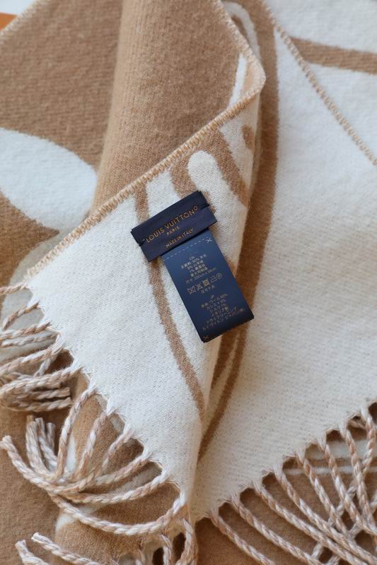 LV scarf 45X215cm 60%绵羊毛40%山羊绒 E09 (1)