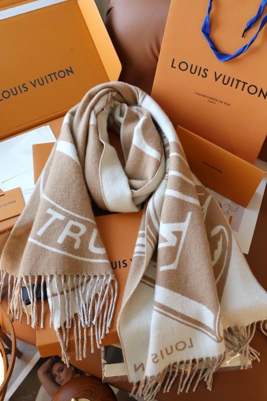 LV scarf 45X215cm 60%绵羊毛40%山羊绒 E09 (7)