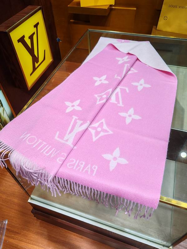LV scarf 48X180cm 100%羊绒 E10 (2)