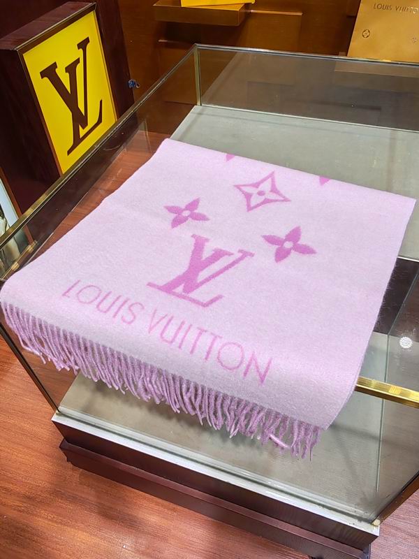 LV scarf 48X180cm 100%羊绒 E10 (3)