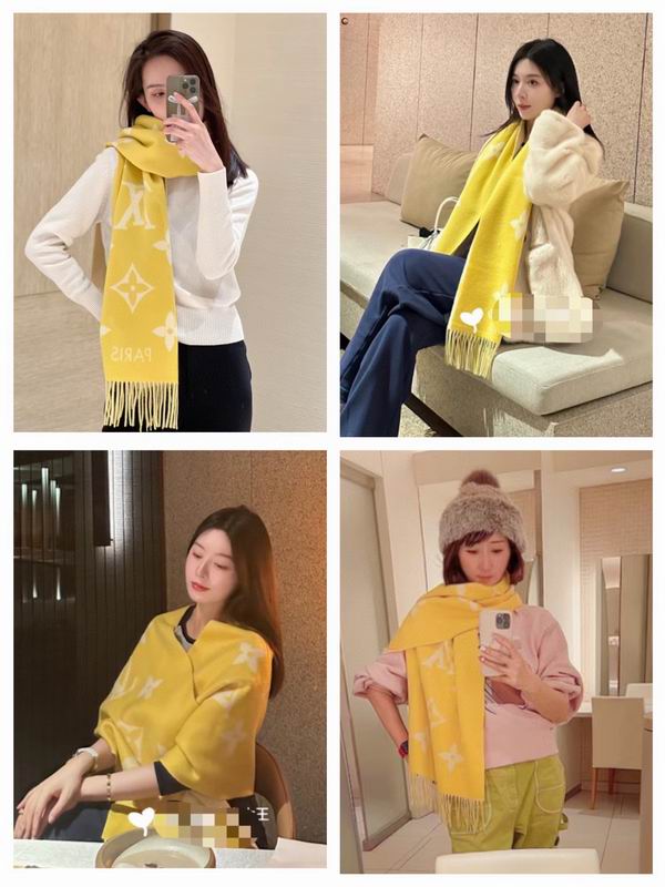 LV scarf 48X180cm 100%羊绒 E11 (15)