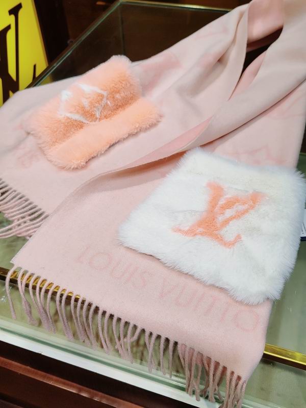LV scarf 48X180cm 100%羊绒 E37 (3)