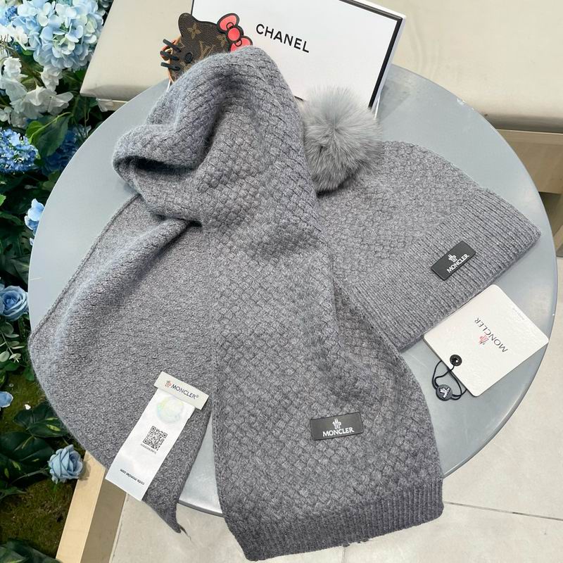 Moncler scarf hat (23)