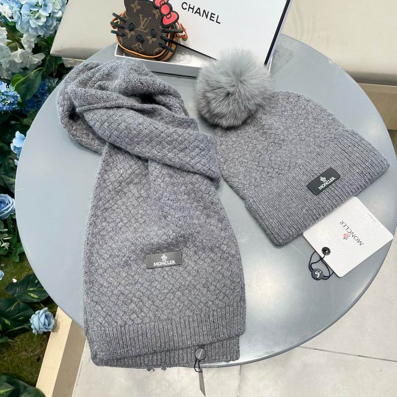 Moncler scarf hat (24)