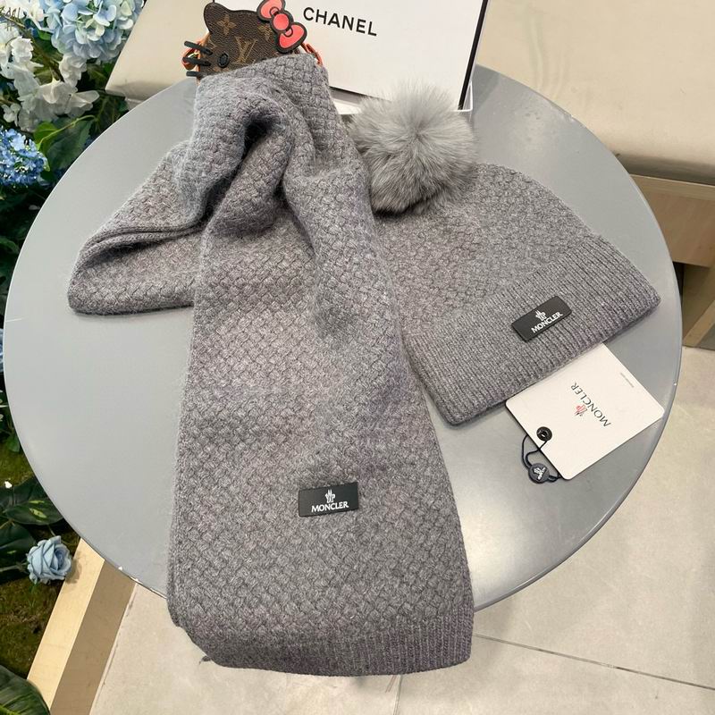 Moncler scarf hat (26)