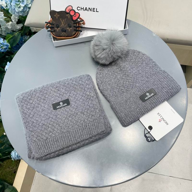 Moncler scarf hat (27)