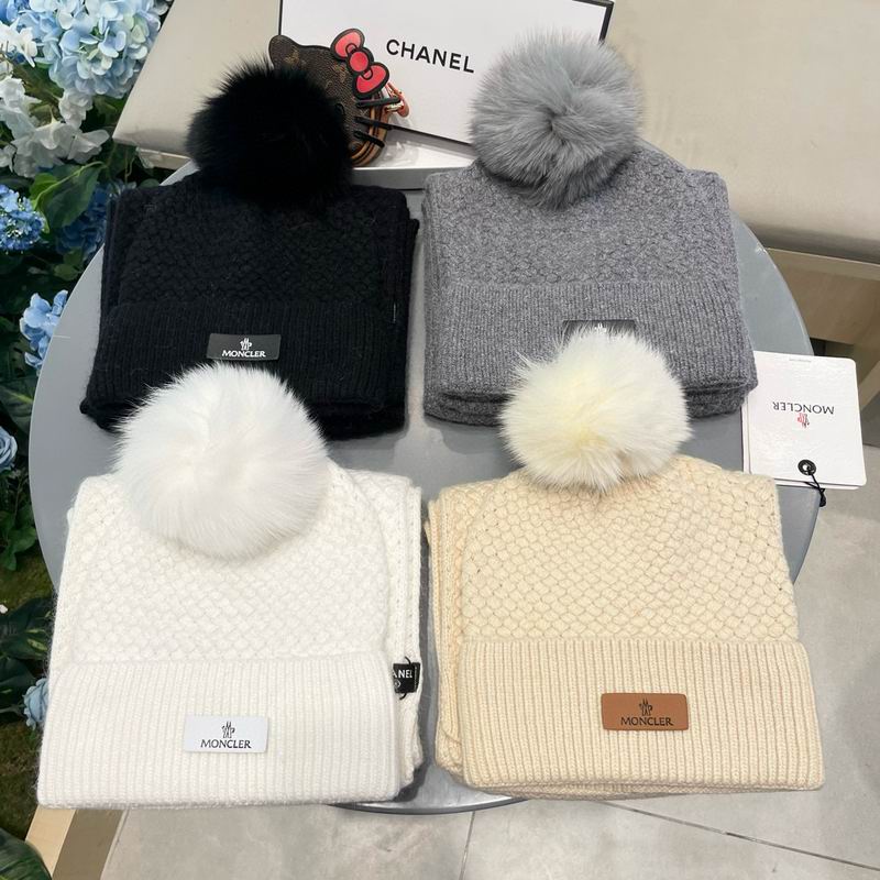 Moncler scarf hat (28)