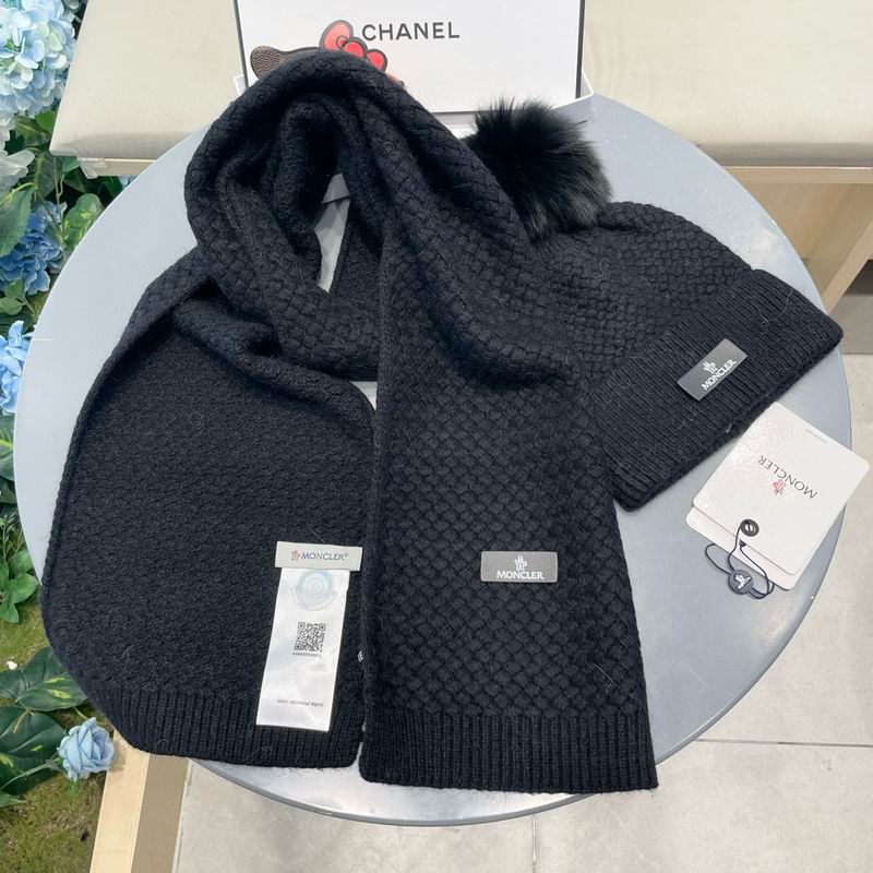 Moncler scarf hat (31)