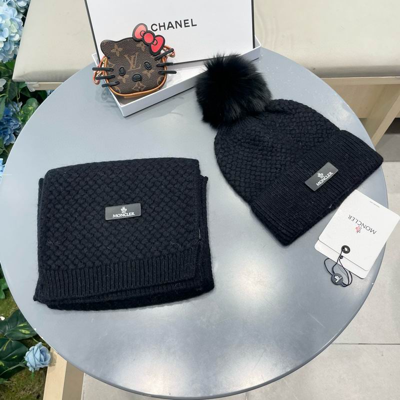 Moncler scarf hat (36)