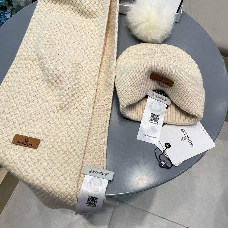 Moncler scarf hat (38)