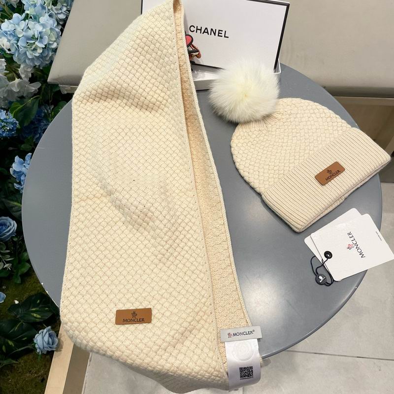 Moncler scarf hat (39)