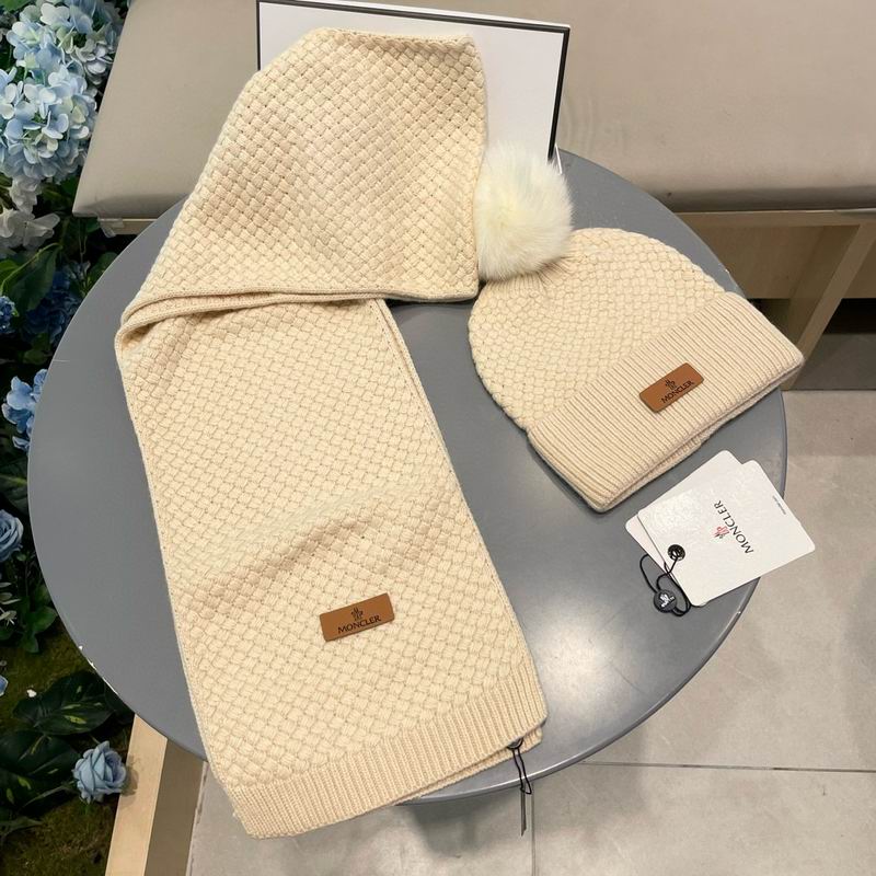 Moncler scarf hat (43)