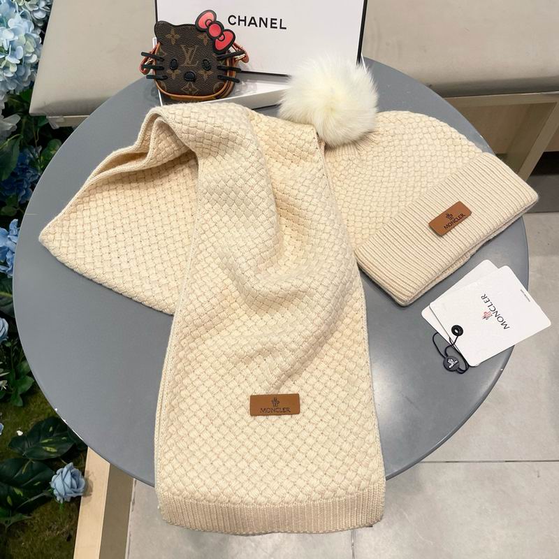 Moncler scarf hat (44)