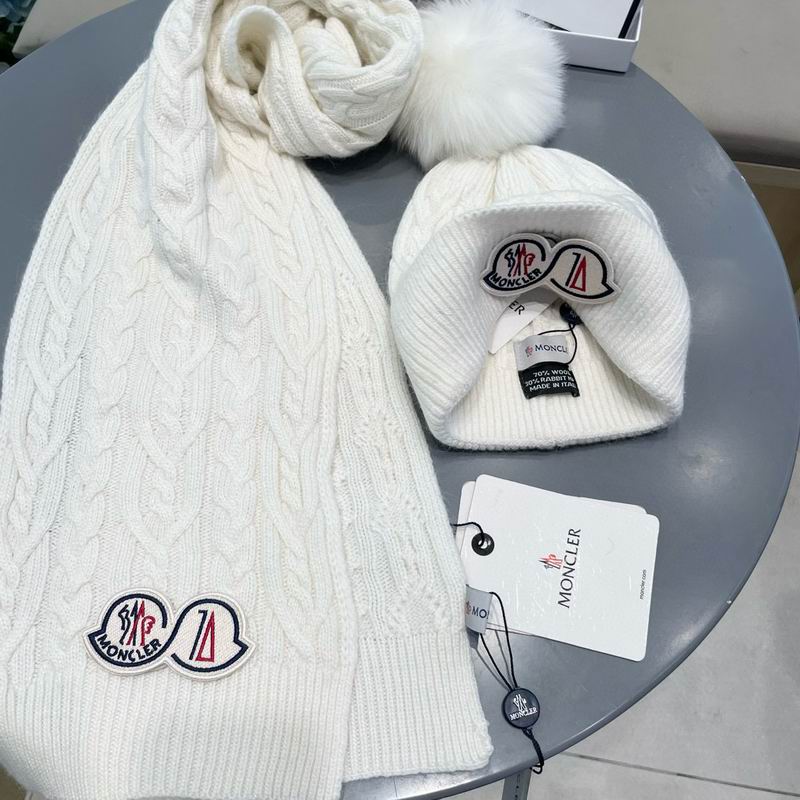 Moncler scarf hat (56)