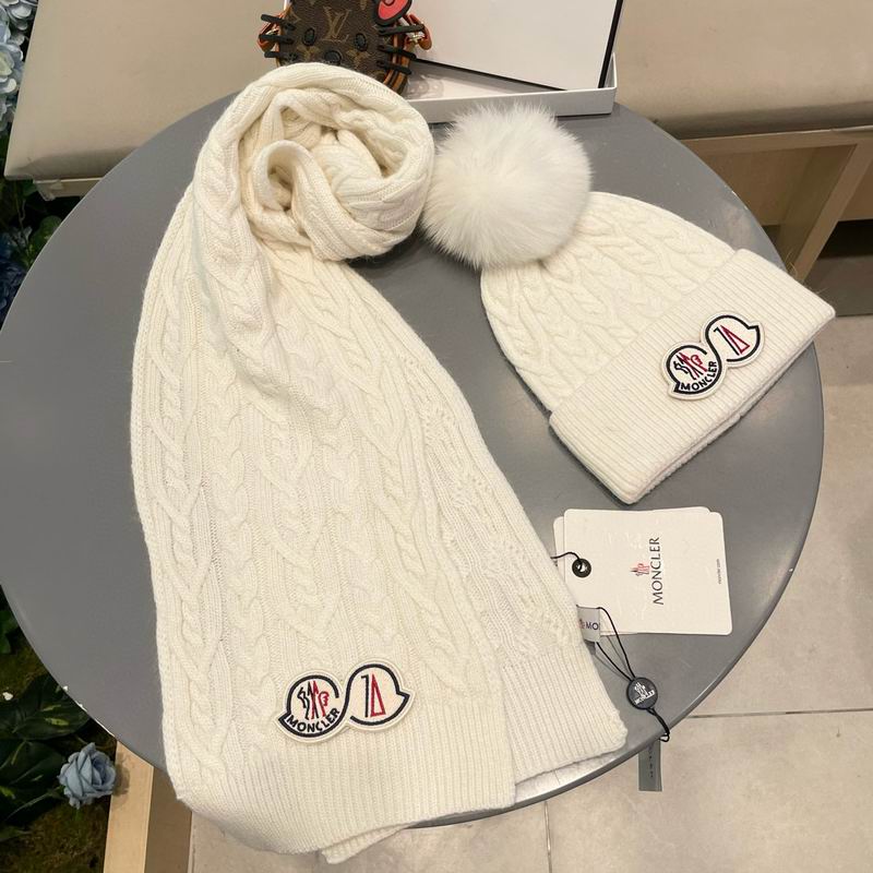Moncler scarf hat (57)