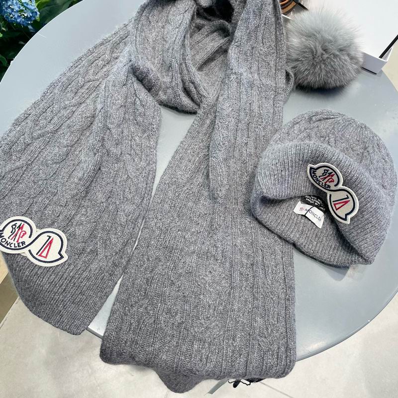 Moncler scarf hat (66)