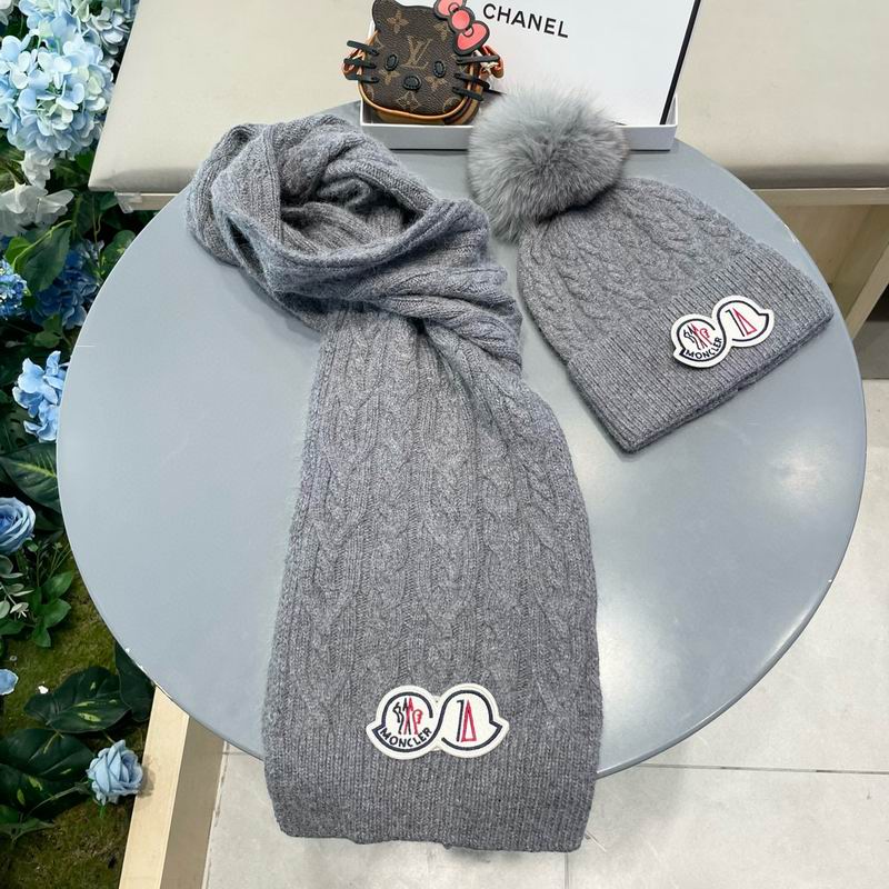 Moncler scarf hat (68)
