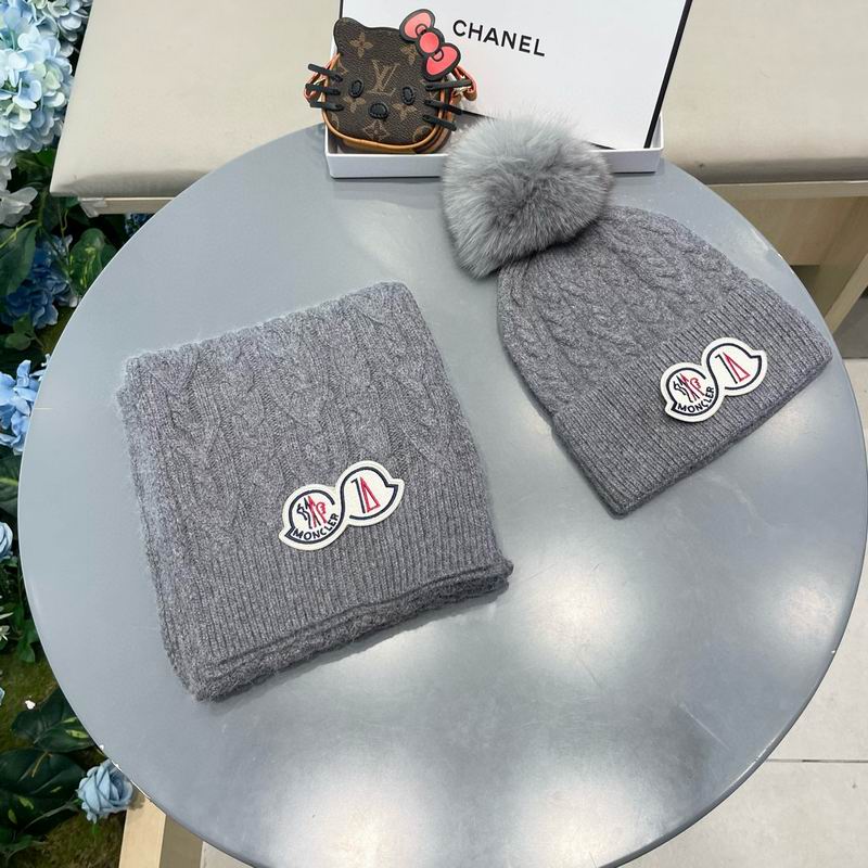 Moncler scarf hat (72)
