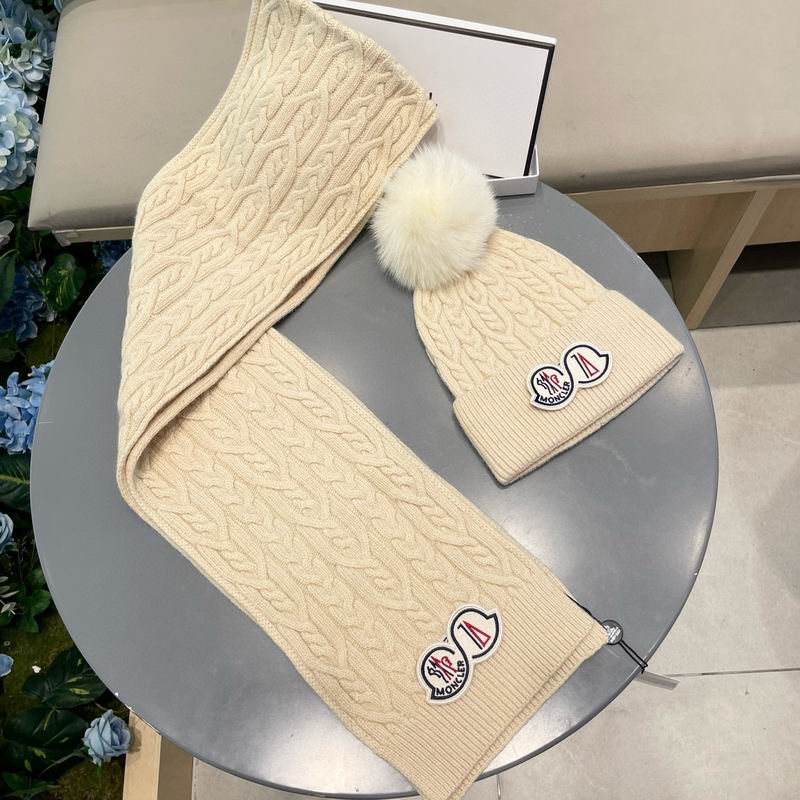 Moncler scarf hat (77)