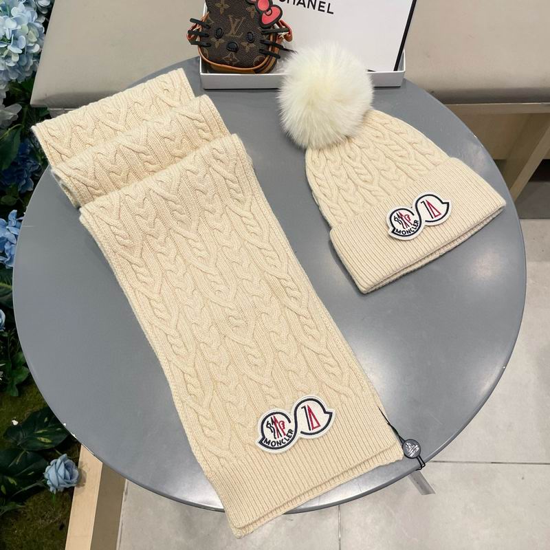 Moncler scarf hat (78)