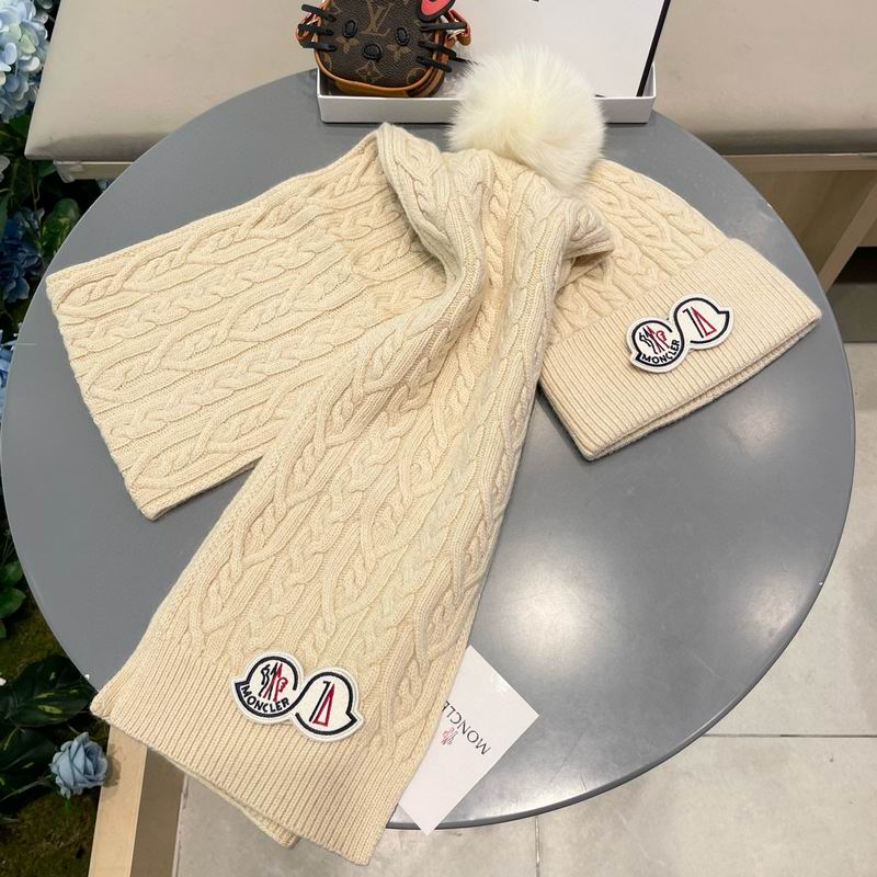 Moncler scarf hat (79)