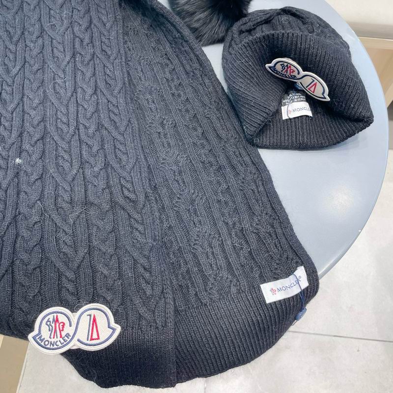 Moncler scarf hat (83)