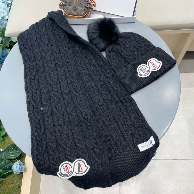 Moncler scarf hat (84)