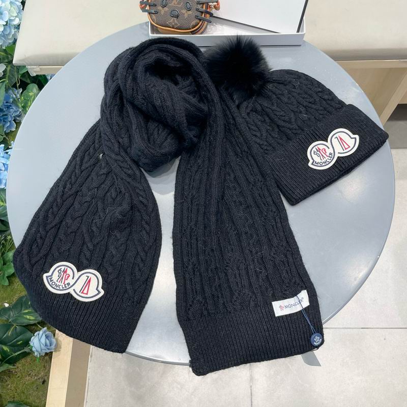 Moncler scarf hat (85)