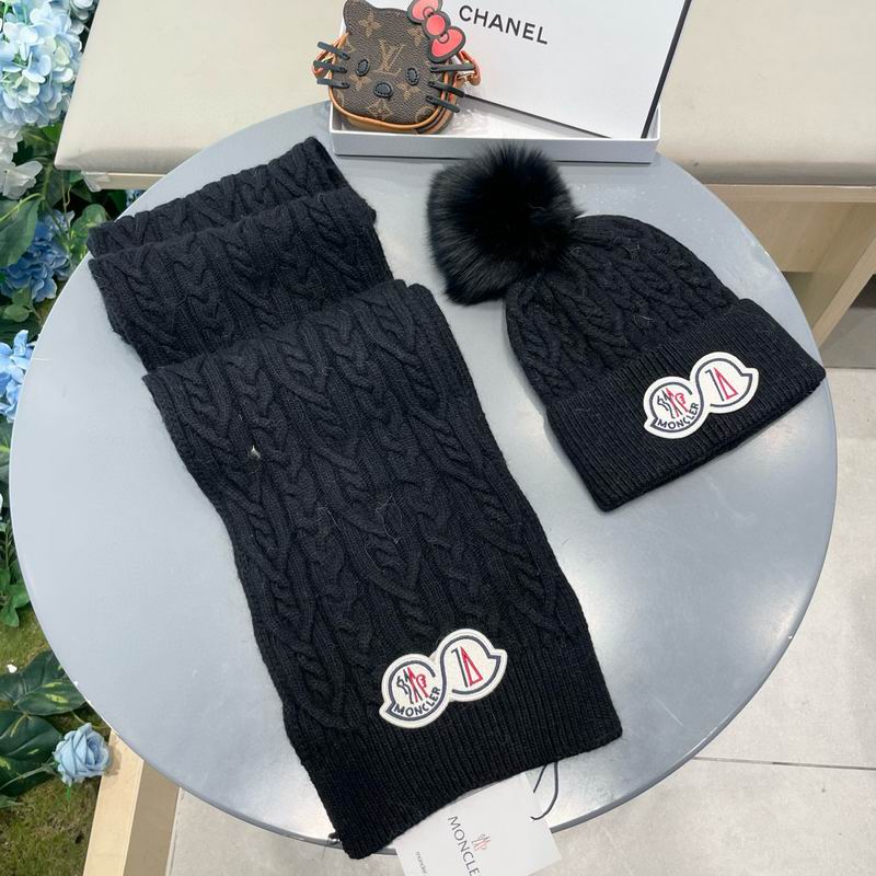 Moncler scarf hat (87)