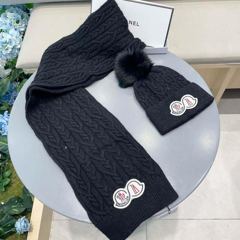 Moncler scarf hat (88)