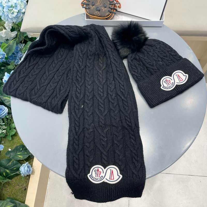 Moncler scarf hat (89)