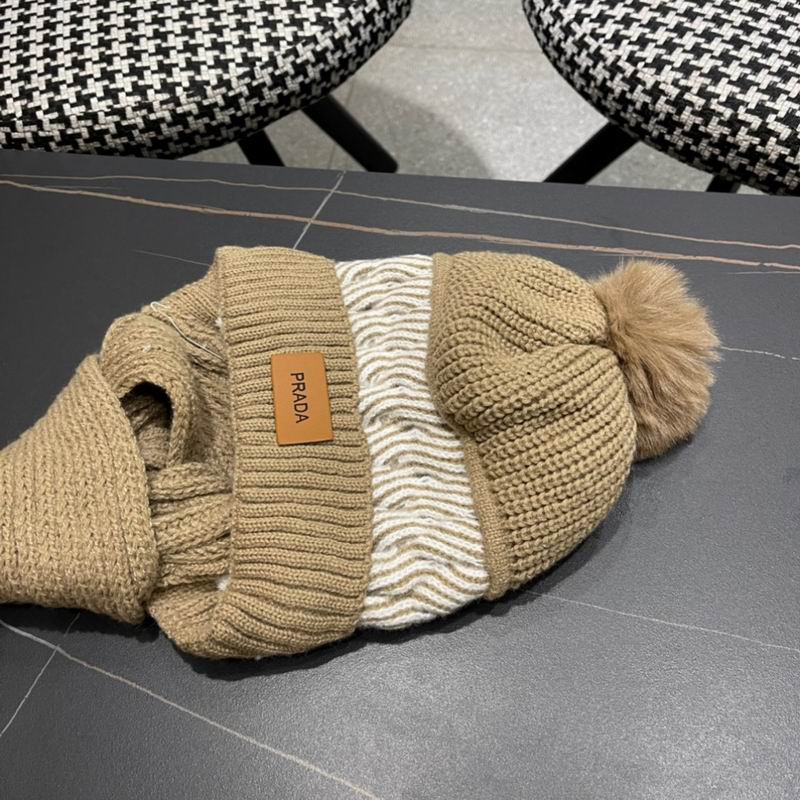Prada scarf hat (107)