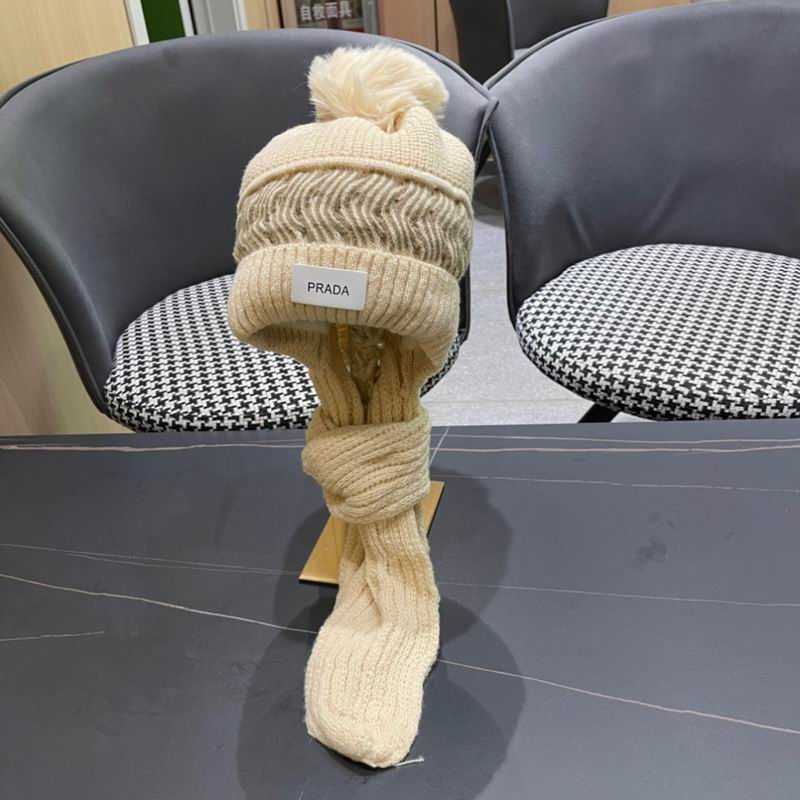 Prada scarf hat (90)