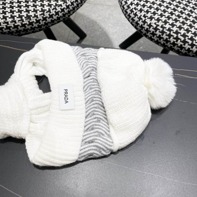 Prada scarf hat (95)