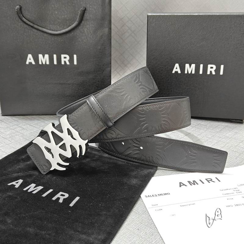 Amiri belt 38mmX90-125cm lb (14)